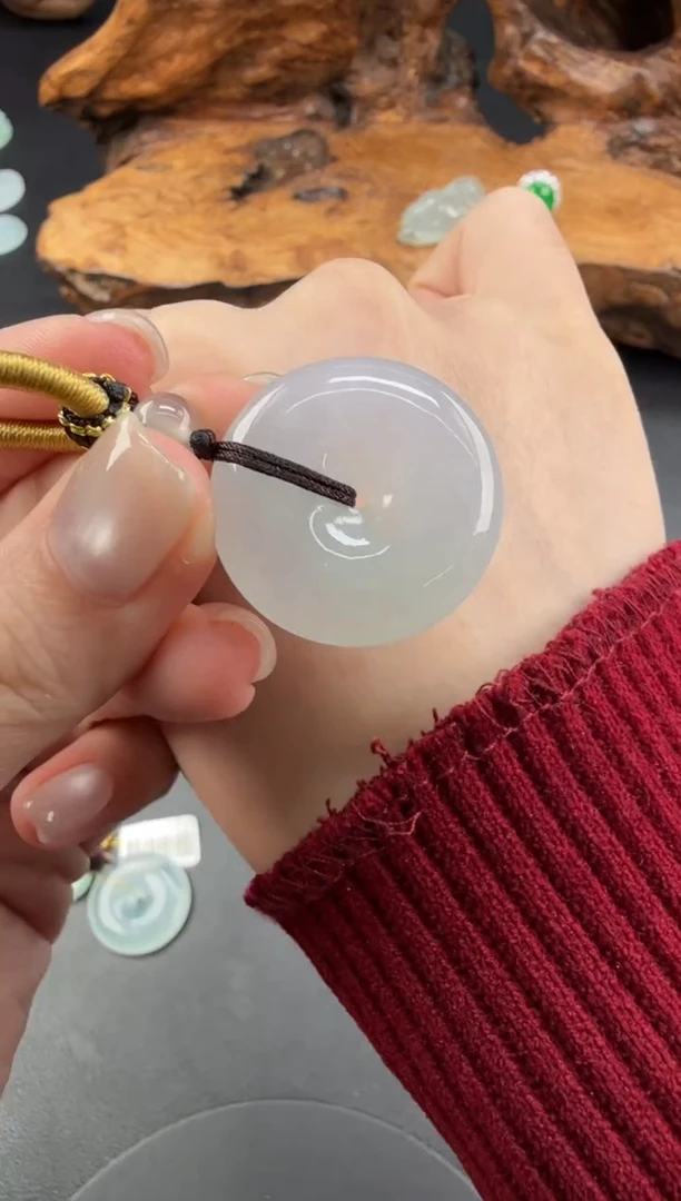 吊坠(不含链)未镶嵌翡翠翡翠饰品-204