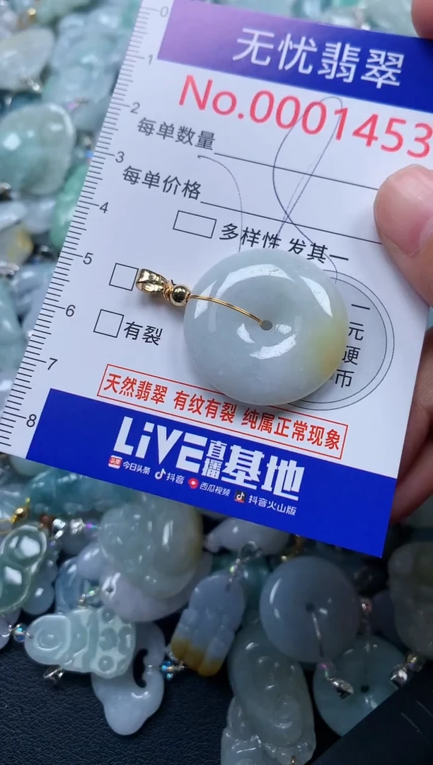 颈饰未镶嵌翡翠1453