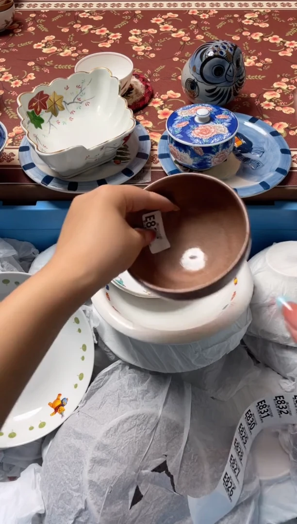 瓷片滚*?瓷器瓷器E825