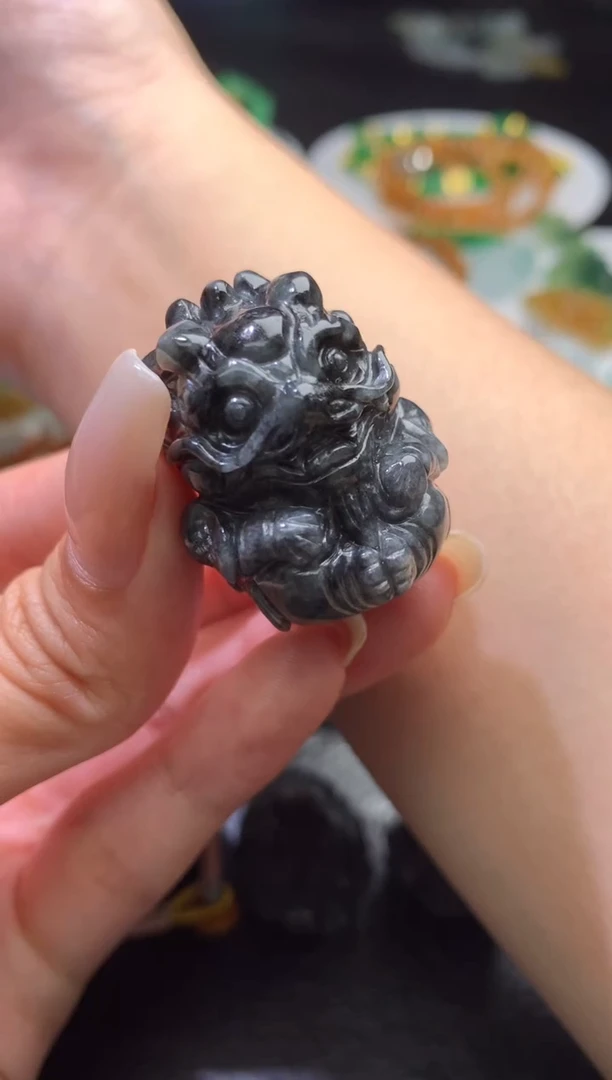 未镶嵌定制翡翠D****n毛货
