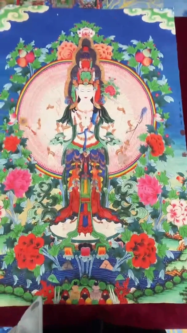 卷轴画唐卡16085