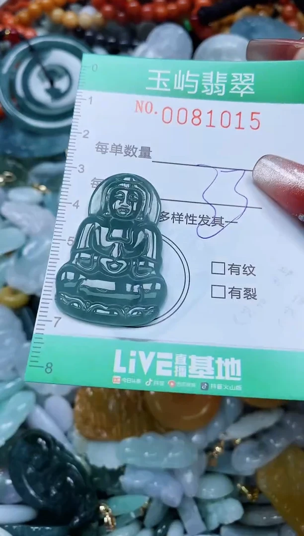 【闪购商品】翡翠颈饰未镶嵌闪购0081015多样性发其一