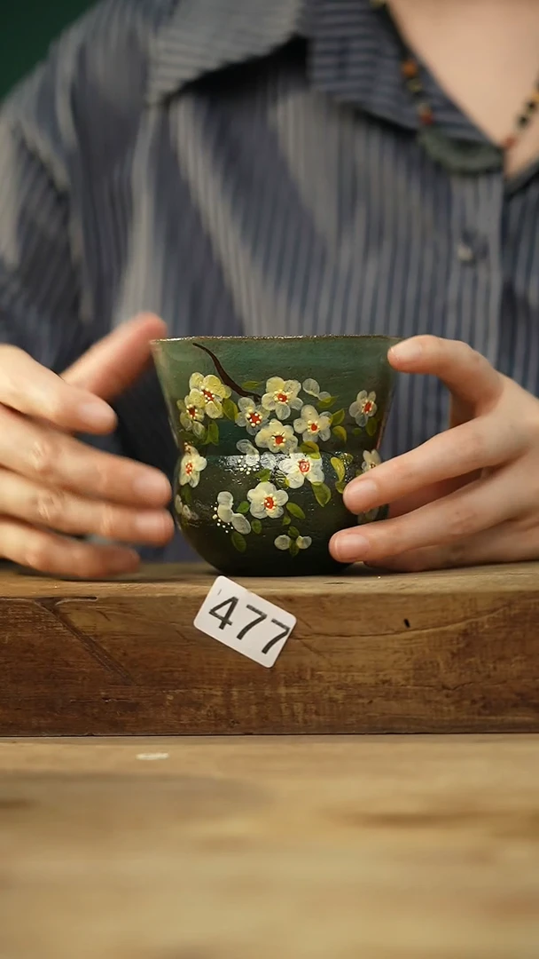 瓷片设计师手作款 油画风花卉系列！二期
