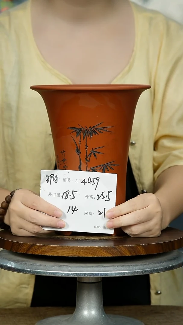 紫砂花盆4459 xia 紫砂花盆紫砂
