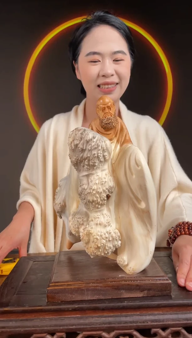 柏木（崖柏）手工摆件,先抢先得! 编号:78