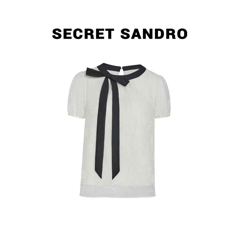 【巧乐兹】Secret Sandro  百搭气质上衣 S55221132C