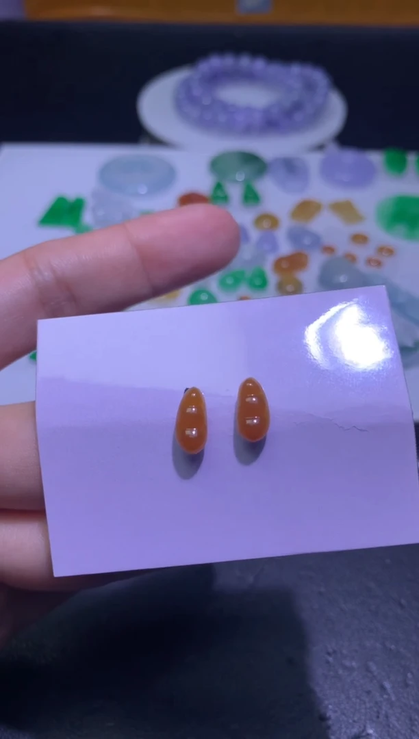 定制翡翠未镶嵌毛货