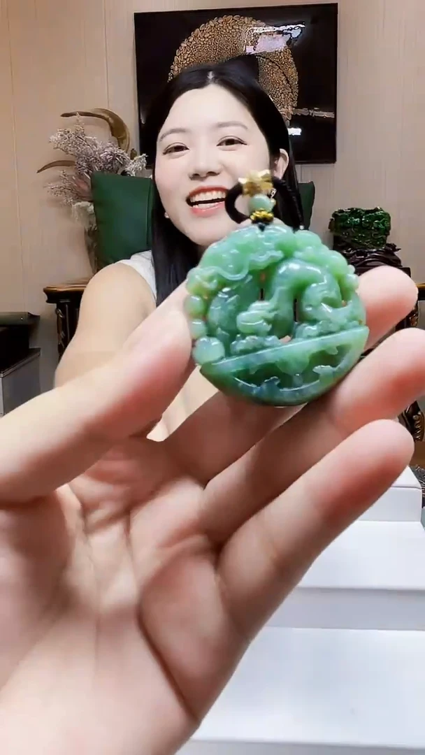 未镶嵌定制翡翠吊坠73