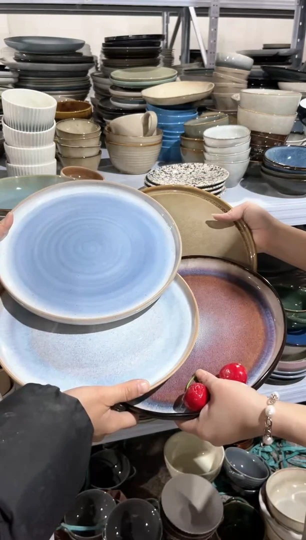 【闪购商品】瓷片外贸尾货瑕疵满20包邮X4 大盘组合