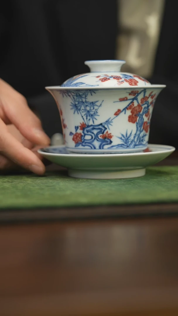 【闪购商品】杯柴窑青花破价福利