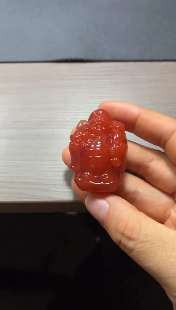 未镶嵌挂件南红玛瑙真****贵挂件