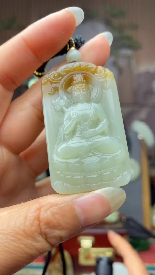 颈饰未镶嵌和田玉拍一发一