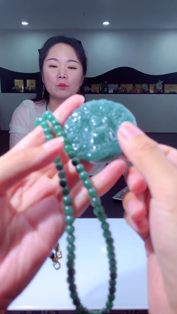 颈饰未镶嵌翡翠挂件发货（拍一发一）