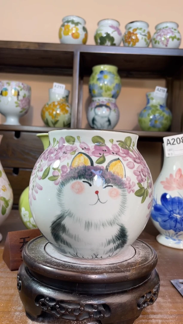 瓶景德镇手绘陶瓷花瓶 源头工厂