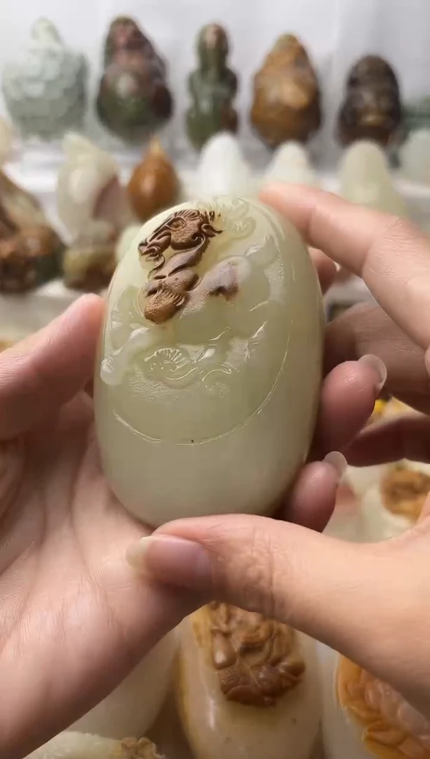 石材方解石棉纹正常不退换羊微瑕