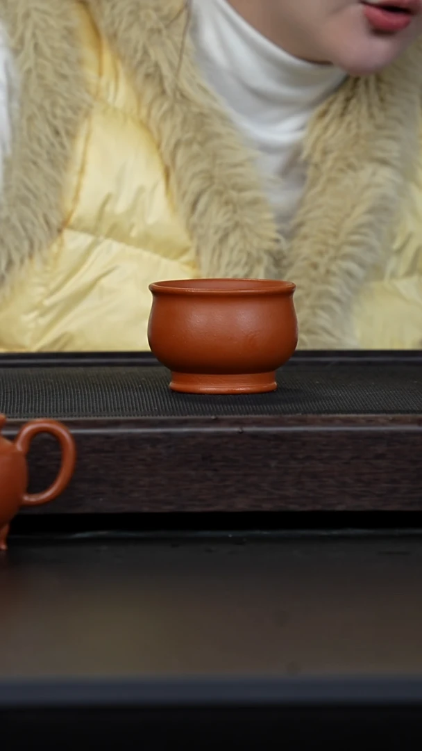 【闪购商品】紫砂茶壶微瑕鹅黄朱泥永乐缸杯