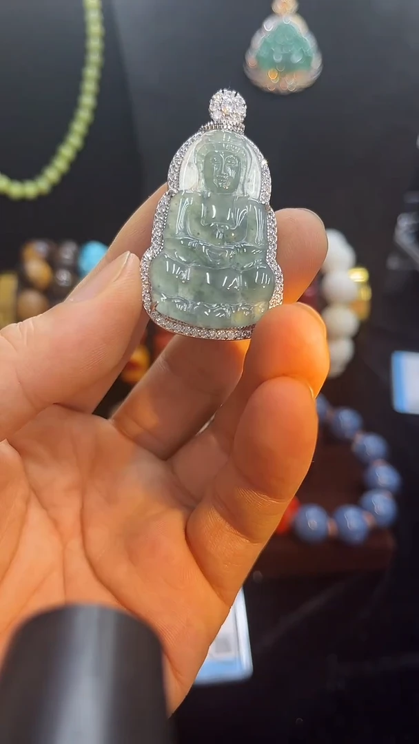 翡翠挂件未镶嵌老良珠宝专用链接b35