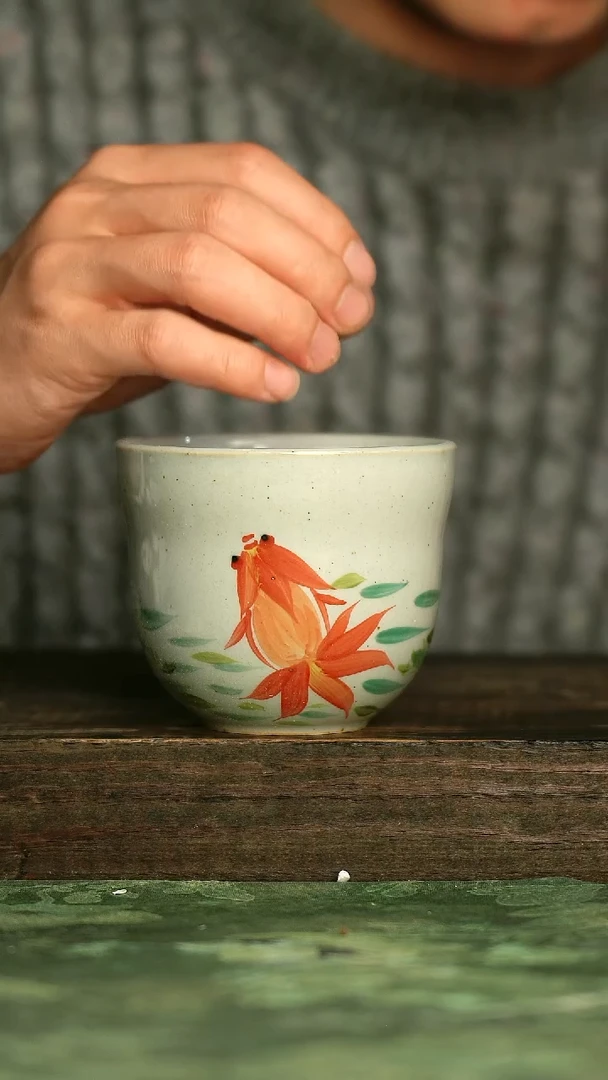 青诗集手工手绘瓷器