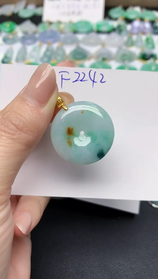 颈饰未镶嵌翡翠天然缅甸A货翡翠百元以上9元证书费自理