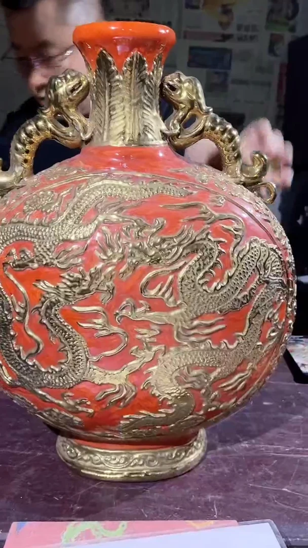 摆件景德镇陶瓷流水317