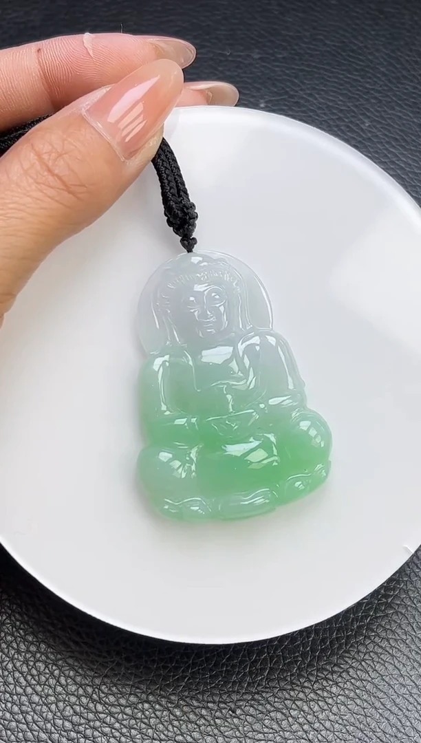 【闪购商品】翡翠颈饰未镶嵌YM1090-5 观音