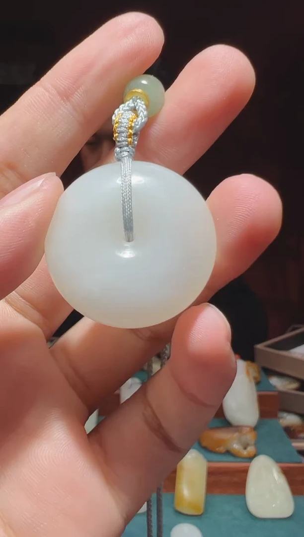 【闪购商品】和田玉吊坠(不含链)未镶嵌1