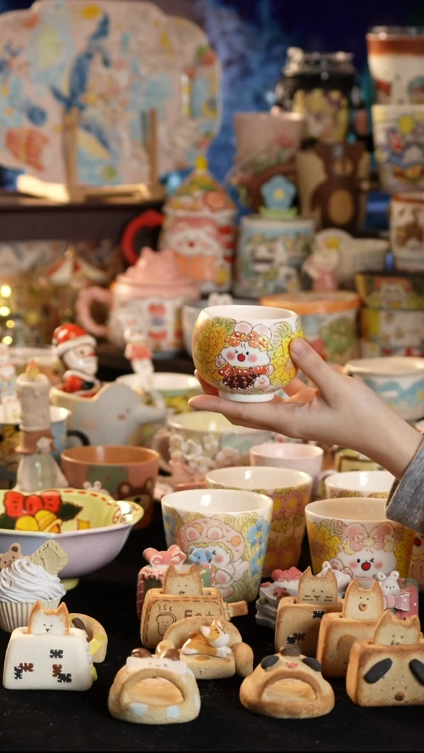 其他陶景德镇釉下彩手绘设计师款陶瓷