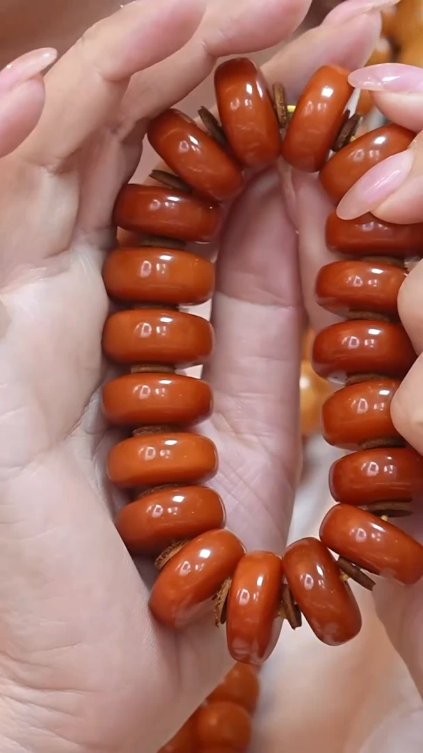 蜜蜡颈饰未镶嵌222-8076天然蜜蜡珠宝奇石云端妖孽全部保真