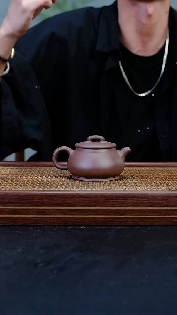茶壶紫砂MB紫泥儒相