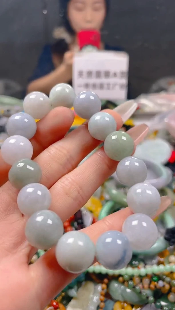 【闪购商品】翡翠颈饰未镶嵌13MM/L/翡翠A货一图一物