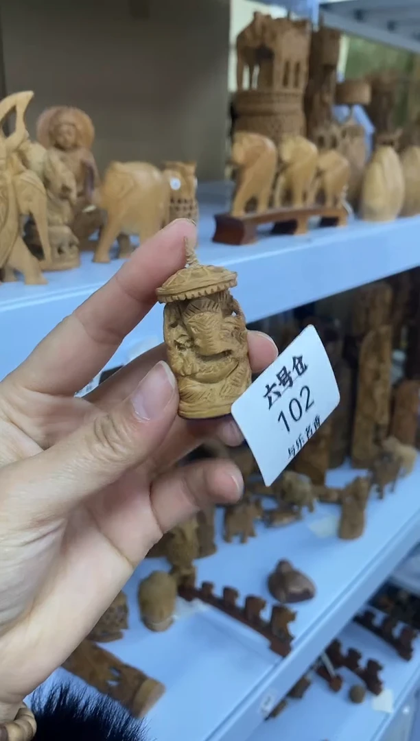 檀香木其他工艺品象神-6号102