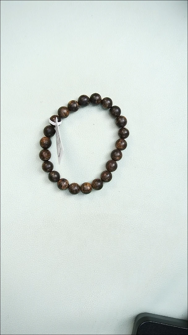 沉香沉香碎屑文莱软丝沉水黑棋 8mm*22 90033-2