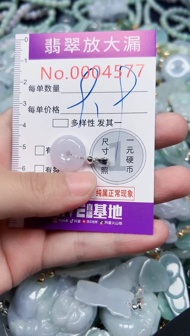 颈饰未镶嵌翡翠4577