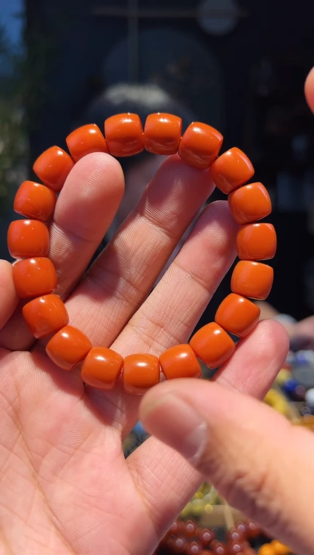 【闪购商品】南红玛瑙手串未镶嵌11+(柿1000)
