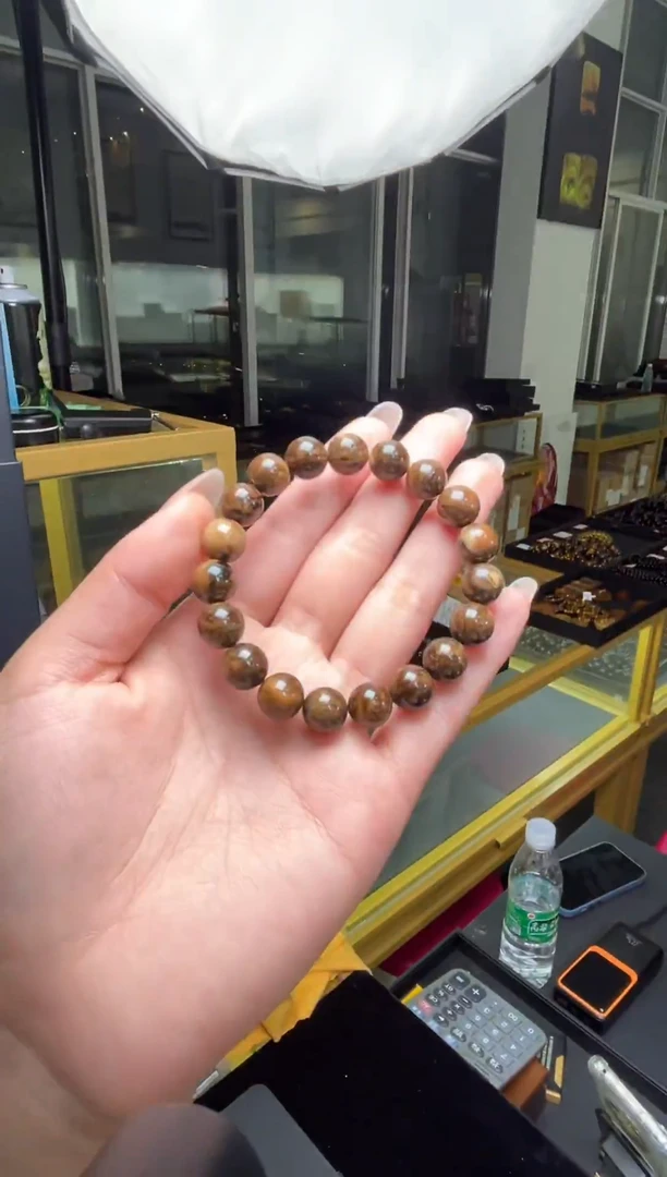 手串琥珀未镶嵌1.0+ 灰根手串 (多样性发货发其一)