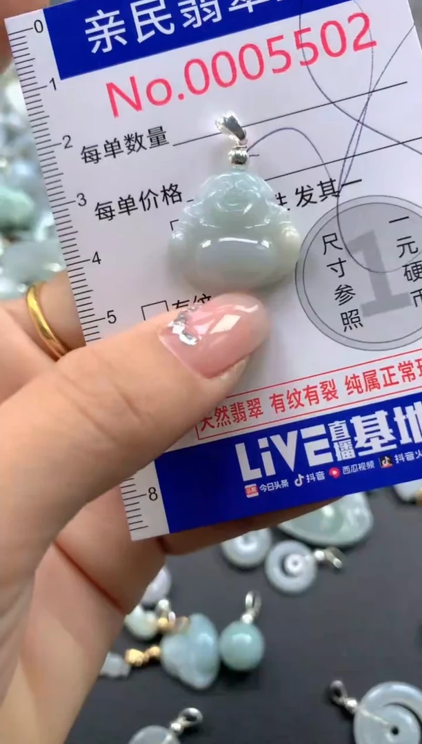 颈饰未镶嵌翡翠5502