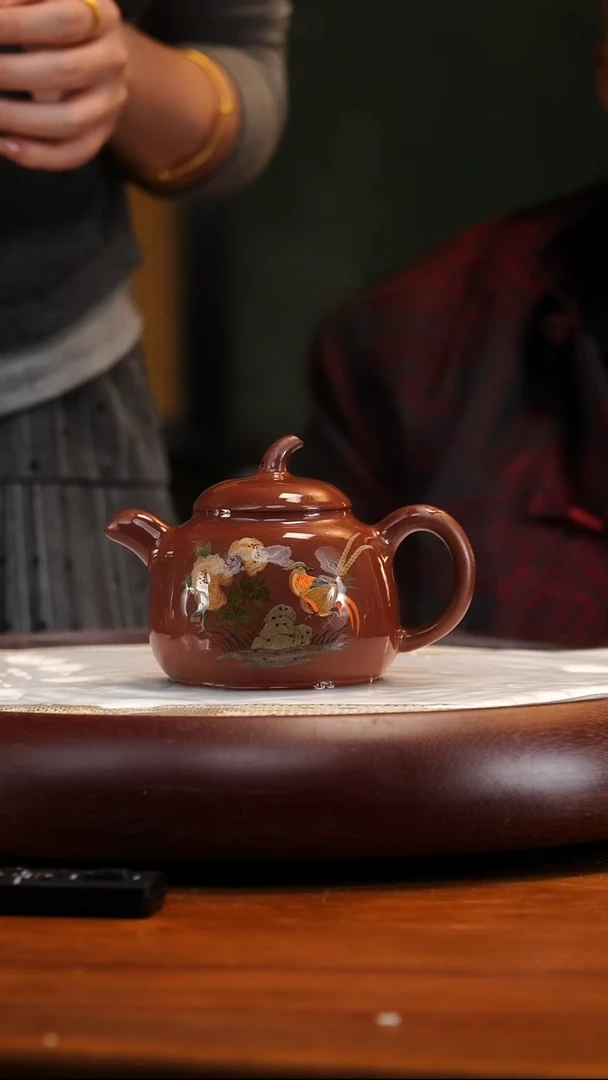 SDH39底槽清泥绘茄瓜280cc