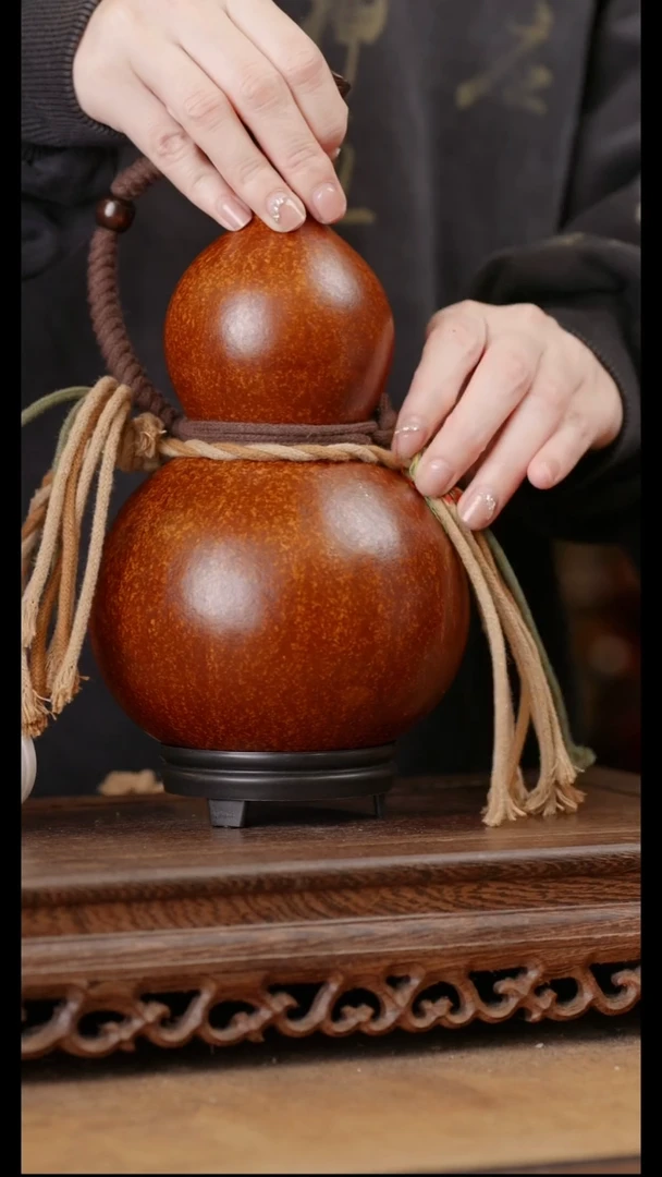 151号精品天然大漆酒葫芦一物一拍~