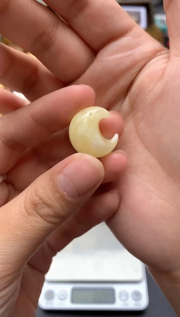 【闪购商品】琥珀珠宝奇石未镶嵌109琥珀蜜蜡微瑕花粉小坑气泡