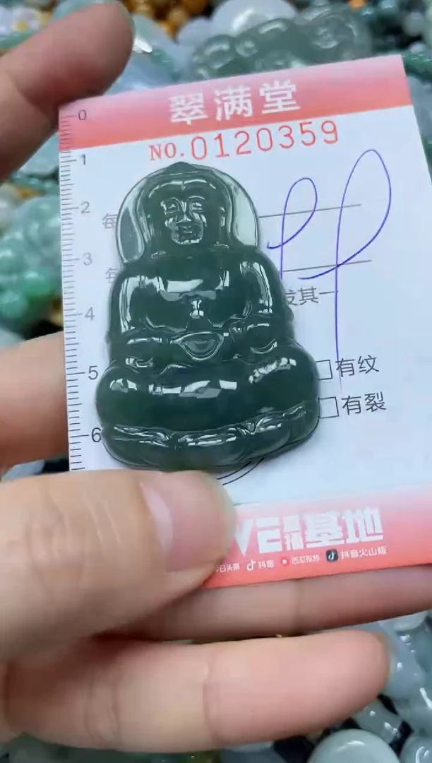 翡翠未镶嵌颈饰闪购0120359