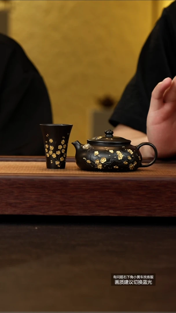 茶壶紫砂文人堂原矿朱泥大红袍还原烧月夜寻梅寒江