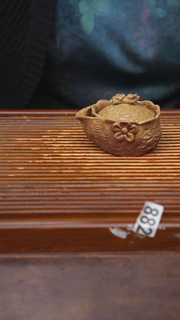 万古烧粗陶手工茶具