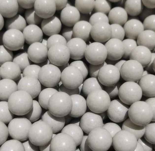 新款磁力白色加重磁力泥丸泥球弹珠10毫米弹弓练靶弓安全型