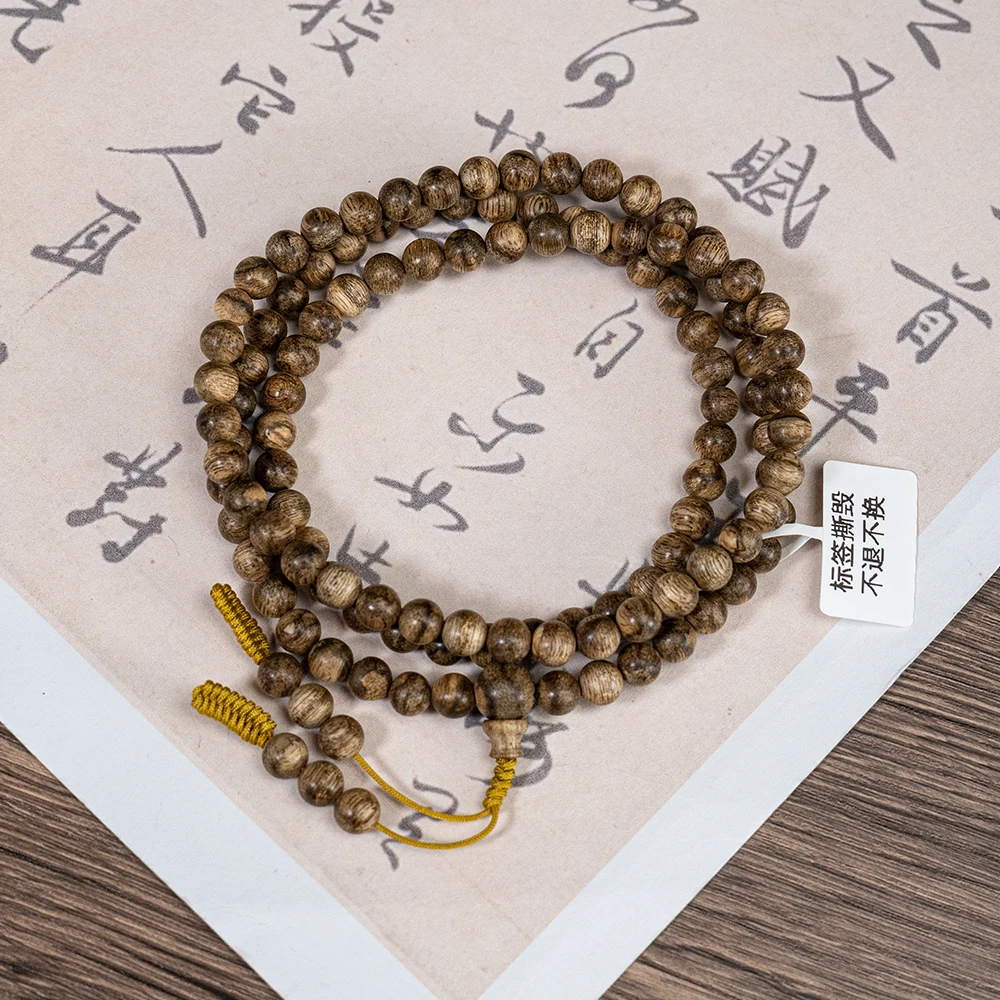 (刘主任推荐)【优选野生】文莱6mm珠链沉香手串20116521