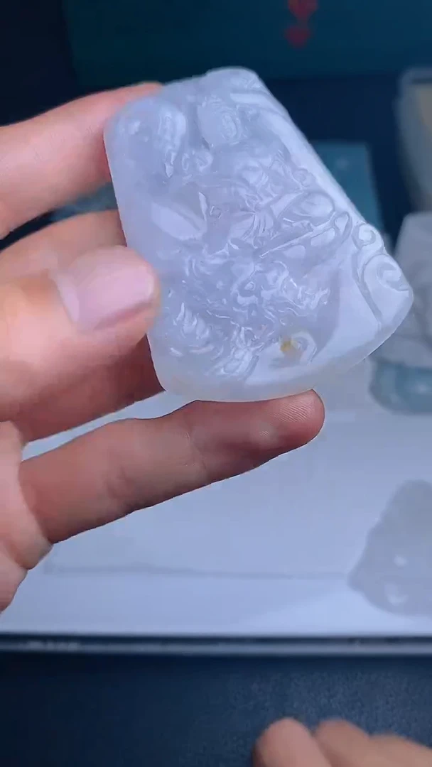 定制翡翠银S925镀金镶嵌AF002007