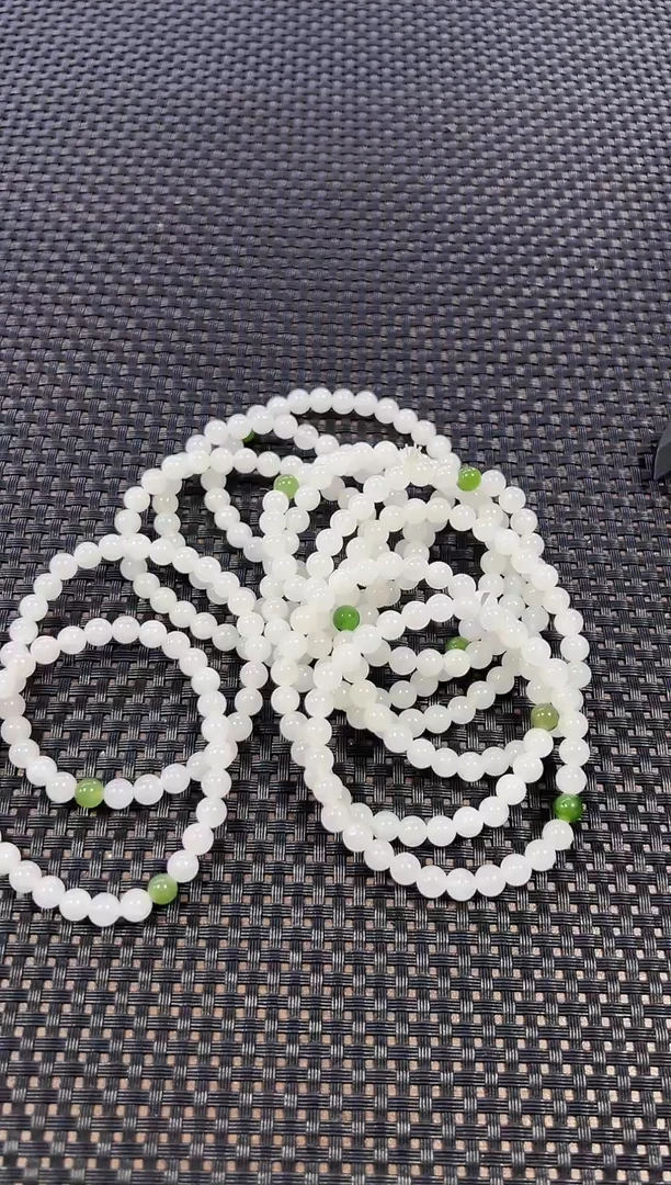 未镶嵌手串和田玉约6mm+ （多样性发一件）