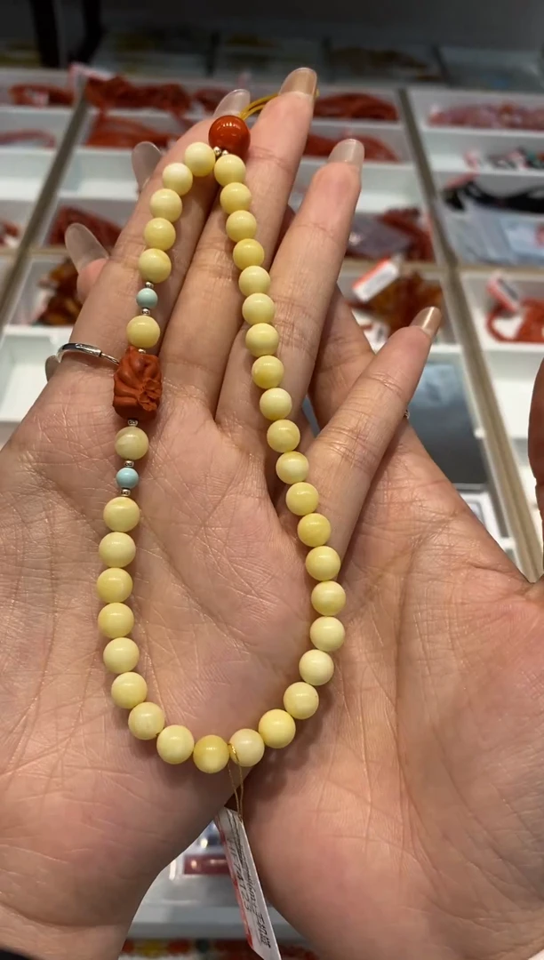 【闪购商品】蜜蜡项链未镶嵌手机挂