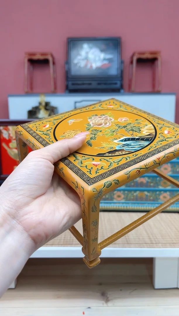 紫檀木类成套家具雅几