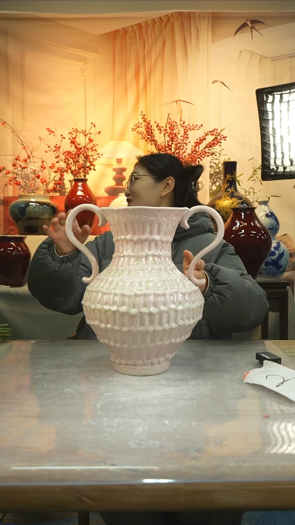 高30口16高温陶瓷花器