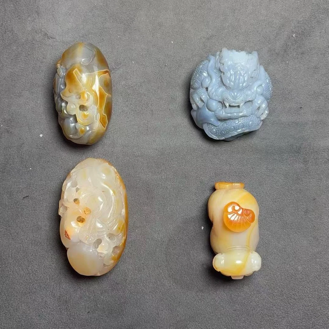 翡翠A货手把件上百个款式供你选择